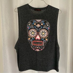 SM WARDROBE DIA DE LOS MUERTOS  Sleeveless T-Shirt Sz:XL